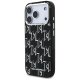 Karl Lagerfeld IML KL Monogram MagSafe Phone Case Cover iPhone 17 Pro - Black