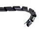 Maclean MCTV-685 B kabeļu organizators, spirāle, 8.7-10mm, 3m, melns