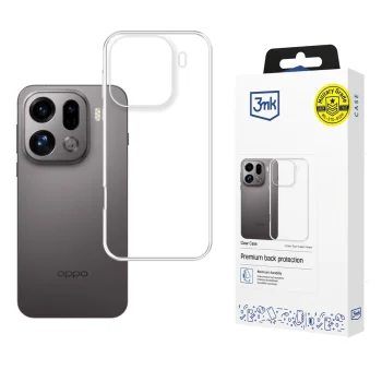 3mk Clear Case vāciņš tālrunim Oppo Find X9 Pro, caurspīdīgs