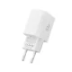 Tech-Protect NCM33W 2-portu PD30W/QC3.0 lādētājs, balts