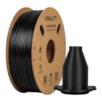 3D printera kvēldiegs Creality Hyper ABS 1.75mm 1kg, melns