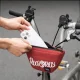 Rockbros G011 Flash Journey velosipēda stūres soma 0,7 l, sarkana