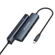 Wozinsky WHBC10Y4S 6-in-1 USB-C Hub, Aluminum, Gray