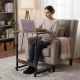 ModernHome mobilais klēpjdatora galds, regulējams augstums, riekstkoks