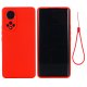 Huawei Nova 9 (NAM-AL00, NAM-LX9) / Honor 50 Soft Liquid Silicone Anti-Scratch Protective Case Cover, Red