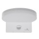 Maclean LED fasādes lampa ar kustības sensoru, 15W, IP65, 1560lm, balta