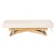 Electric SPA Beauty Bed Sillon Siesta, cream with light brown base