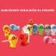 Деревянная игра-рыбалка Bakalu 3-в-1 Балансирующий дельфин