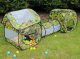 Children\'s play tent with tunnel