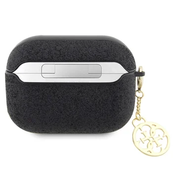 Guess AirPods Pro 2 Case GUAP2GLGSHK Black PU Glitter Flake 4G