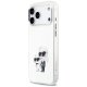 Karl Lagerfeld IML Aquarelle Karl & Choupette & Logo MagSafe vāciņš iPhone 17 Pro Max – balts | Phone Case Cover