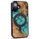 Bewood Unique case for iPhone 16 - Turquoise with MagSafe