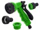 Expandable Garden Hose with Spray Gun DIVODV, 12.5-30m, Black/Green