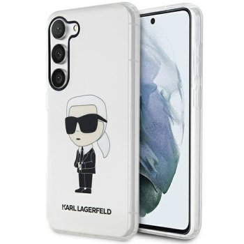 Karl Lagerfeld Transparent Hardcase for Samsung Galaxy S23+ Ikonik Karl