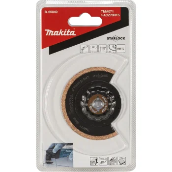 Сегментное пильное полотно Makita B-65040 STARLOCK Carbide TMA071, 70 мм