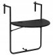 Salokāmais piekaramais balkona galds, plaukts | Folding Balcony Table Shelf