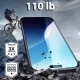 ESR Armorite rūdītais stikls iPhone 16 Plus - ar melnu rāmi | Tempered Glass for with Black Frame