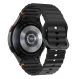 Tech-Protect Silicone Sport Strap for Samsung Galaxy Watch 4 / 5 / 6 / 7 / FE, Black