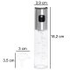 Eļļas, etiķa un mērču smidzinātājs stikla pudelē, 100 ml
