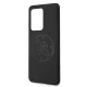 Guess GUHCS69LS4GBK S20 Ultra G988 черный силиконовый чехол 4G Tone On Tone