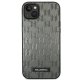 Karl Lagerfeld Saffiano Mono Metal Logo vāciņš iPhone 14 Plus, Pelēks