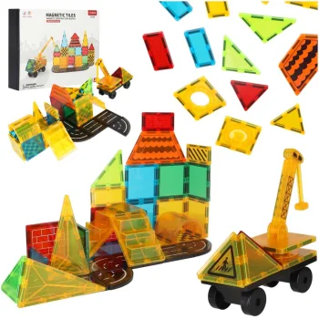 Магнитный конструктор 3D, 50 деталей