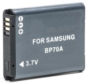 Аккумулятор для фотоаппарата Samsung BP70A 740mAh 3.7V
