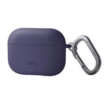 Uniq чехол для AirPods Pro 2 Nexo с ушными крючками, фиолетовый