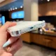 iPhone 18 Pro Max / 17 Pro Max vāciņš ar noņemamu kameras aizsargu, caurspīdīgs