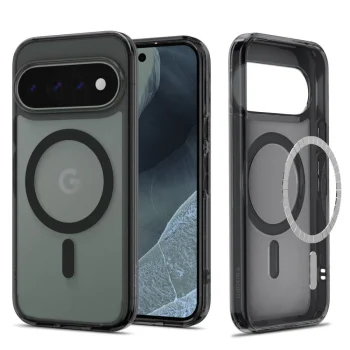 Spigen Ultra Hybrid Mag MagSafe vāciņš priekš Google Pixel 11 Pro, melns un pelēks