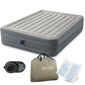 Надувной матрас Intex 64126ND 203 x 152 x 46 см со встроенным насосом