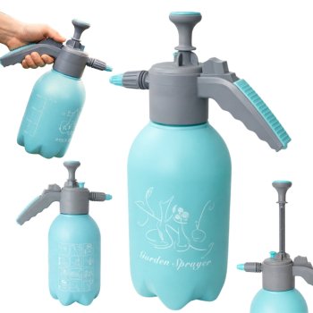 DIVO 2L Pressure Sprayer for Plants with Measuring Scale, Turquoise