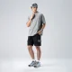 Rockbros YDDK015 sporta šorti ar jostu, izmērs XXL, melni