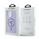 Karl Lagerfeld silikona Karl&Choupette Heads Ring MagSafe vāciņš iPhone 16 Pro Max - violets | Silicone Phone Case...