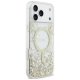 Guess Resin Bottom Glitter MagSafe vāciņš iPhone 17 Pro Max – zelts | Phone Case Cover