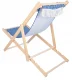 Koka salokamais atpūtas krēsls Ibiza | Wooden Folding Lounger