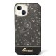 Guess vāciņš iPhone 14 Plus Bandana Paisley Melns