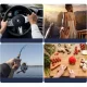 Tech-Protect AC200 magnētiskais kakla stiprinājums MagSafe, GoPro, DJI, pelēks
