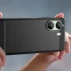 Xiaomi Redmi 13C / Poco C65 Tech-Protect TPUCarbon Fiber TPU Protective Case Cover, Black | Чехол Обложка...