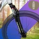 Bakalu TOXIC SILVER kalnu velosipēds MTB 26, sudraba