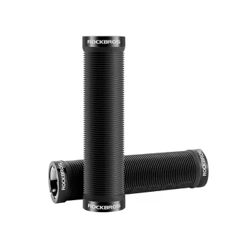 Rockbros velosipēda rokturi Anti-Slip Twist Grips, melni