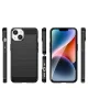 Vāciņš Carbon Case priekš iPhone 14 Plus, melns