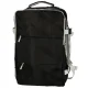 Дорожный рюкзак для ручной клади с USB, 45x16x28см, черный