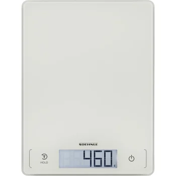 Soehnle Page Profi 300 digitālie virtuves svari, 20 kg, balti
