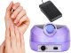 Manicure & Pedicure Nail Drill 80 W, With Foot Pedal & 6 Diamond Bits