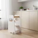 Ecotoys Montessori virtuves palīgs bērniem, regulējams pakāpiens