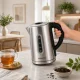 Elektriskā tējkanna 1.7L 1850-2200W, nerūsējošais tērauds, sudraba