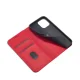 Magnet Fancy Case iPhone 14 Pro Max atverams vāciņš maciņš grāmatiņa, sarkans