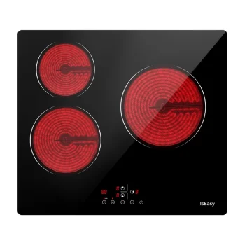 Keramiskā plīts virsma IsEasy LT3-22 5500W ar 3 zonām