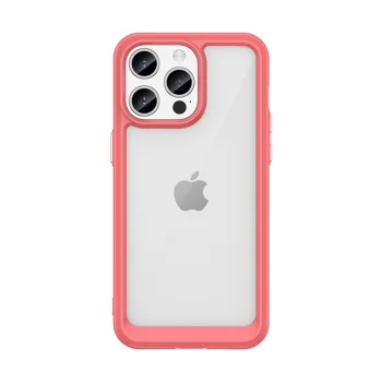 Чехол Outer Space Case для iPhone 15 Pro Max, красный